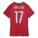 Maillot de foot Portugal Rafael Leao #17 Domicile vêtements Femmes Monde 2026 Manches Courtes